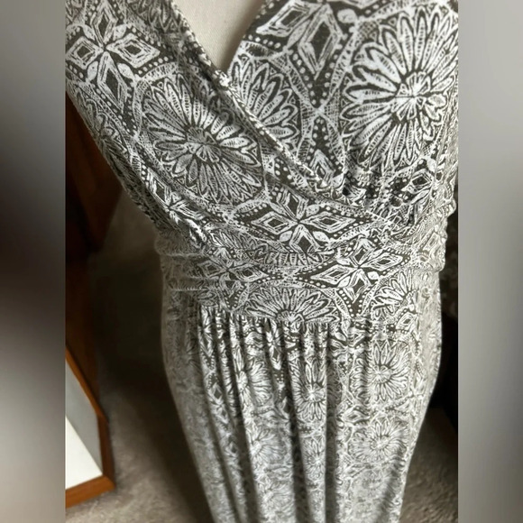 J Jill V-Neck Paisley Maxi Dress - Picture 9 of 12